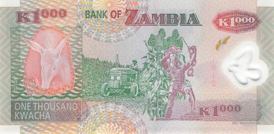 1000 Kwacha 2011